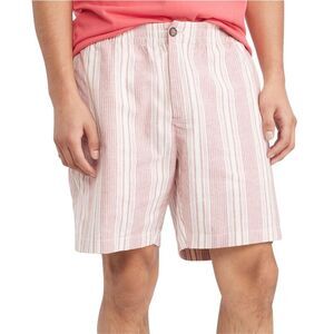 Tommy Hilfiger Mens Bold Stripe 7" Casual Chino Shorts, NWT